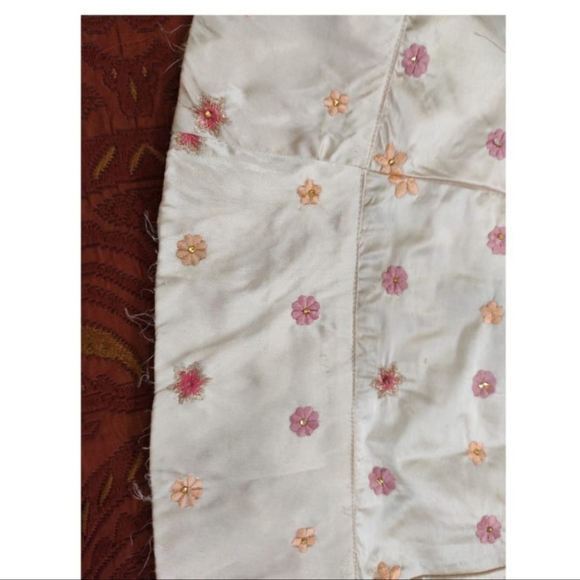 Heavy embroidered embellished one piece dress - Picture 6 of 8